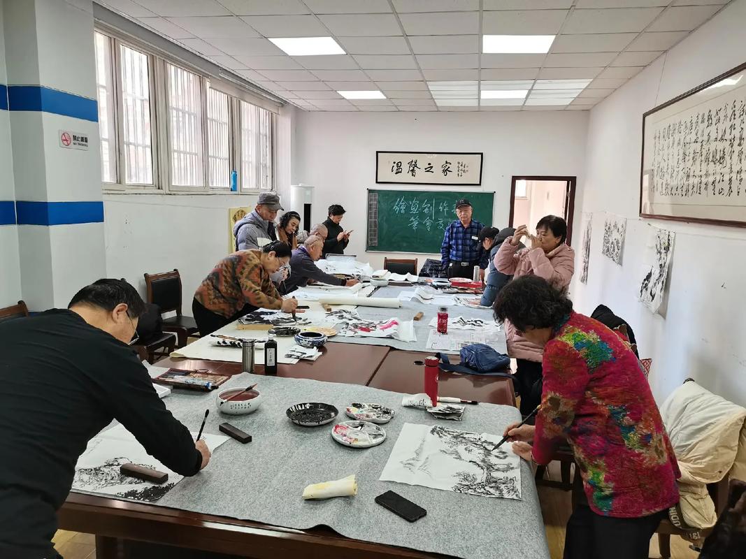 翰墨飘香绘新篇 山东省书画学会文化艺术交流中心绘画创作部笔会交流活动圆满举行